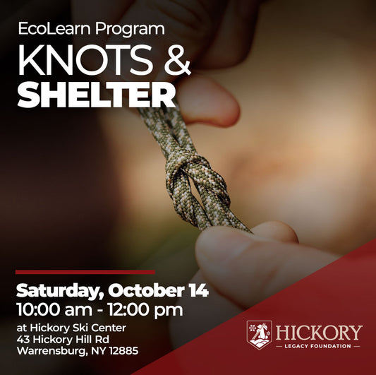 EcoLearn Program - Knots and Shelter Building - October 14